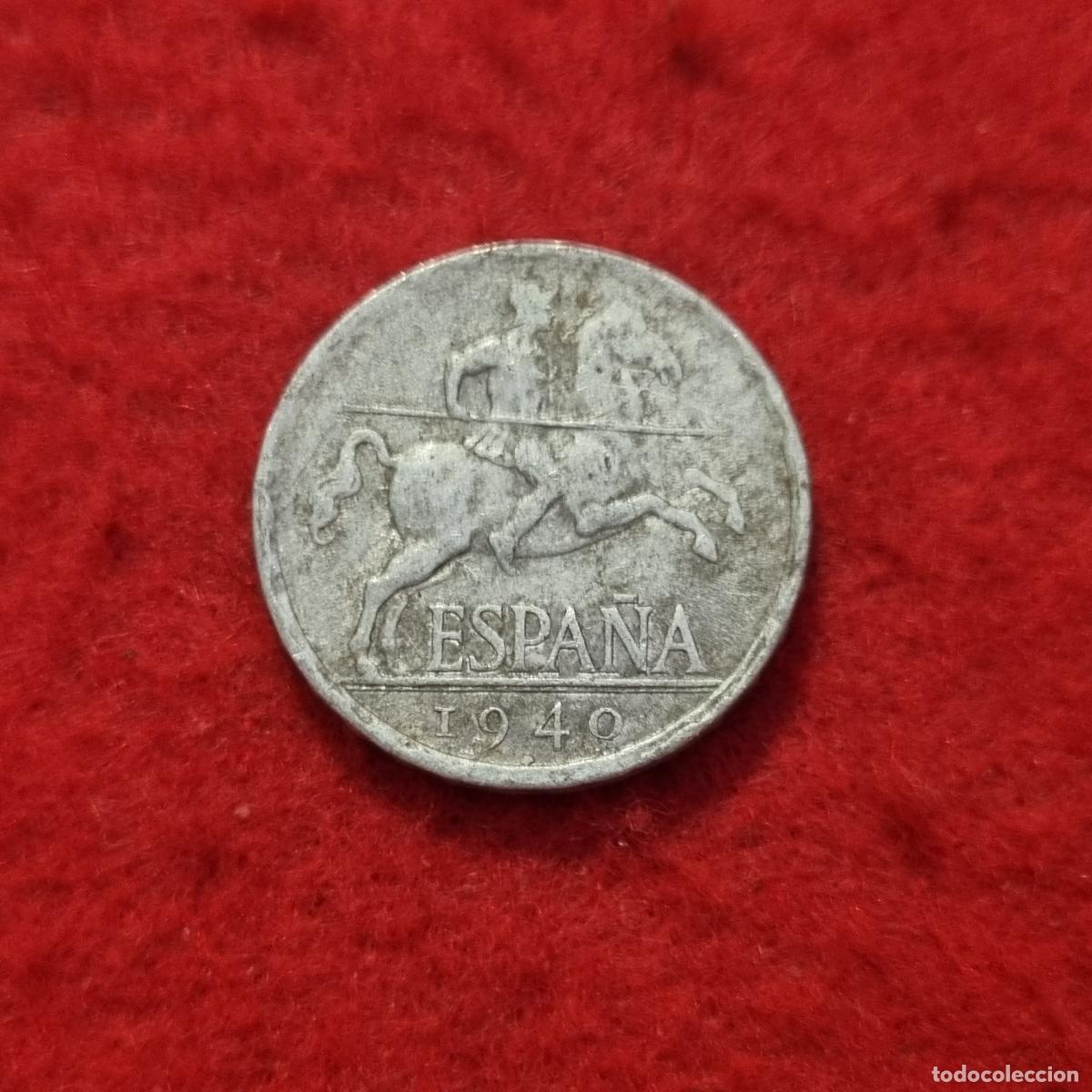 Monedas Franco: MONEDA 5 CENTIMOS 1940 MBC ORIGINAL C1 A - Foto 1