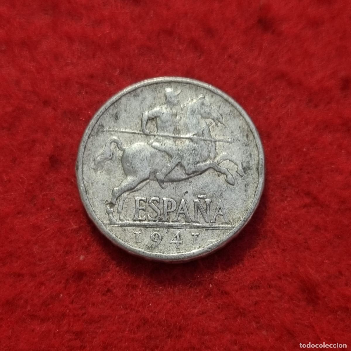 Monedas Franco: MONEDA 5 CENTIMOS 1941 MBC ORIGINAL C1 A - Foto 1