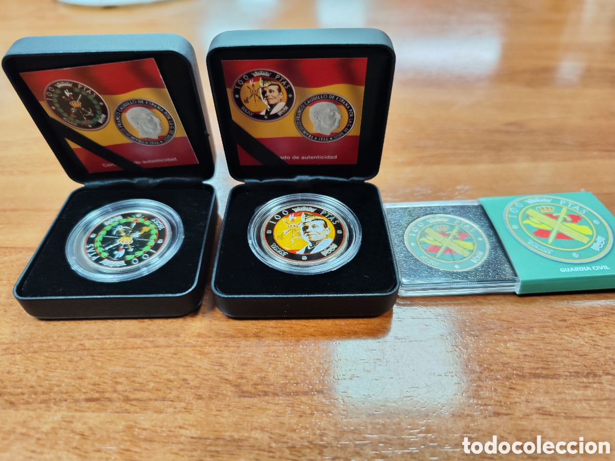 Monedas Franco: 3Monedas de plata de Francisco Franco - Foto 1