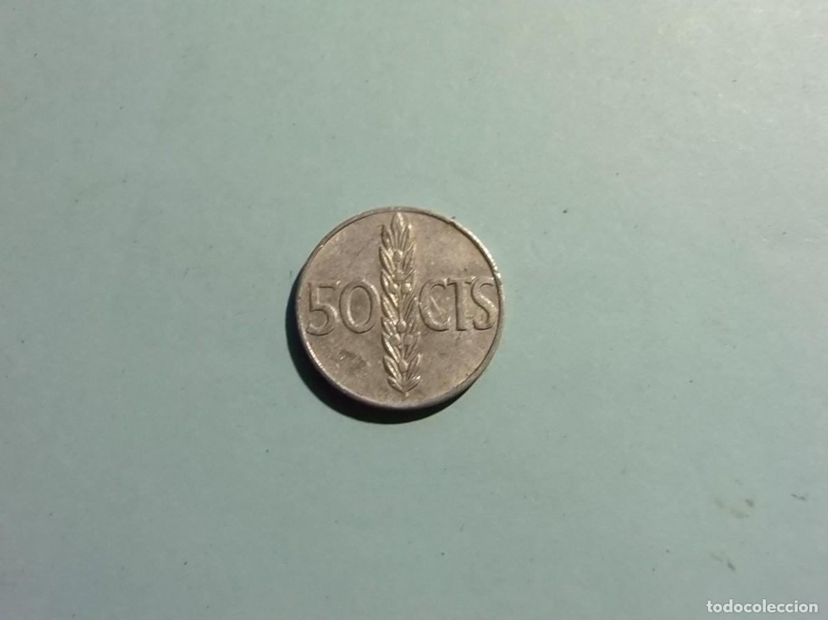 Monedas Franco: ESTADO ESPA&Ntilde;OL - 50 C&Eacute;NTIMOS 1966. - Foto 2
