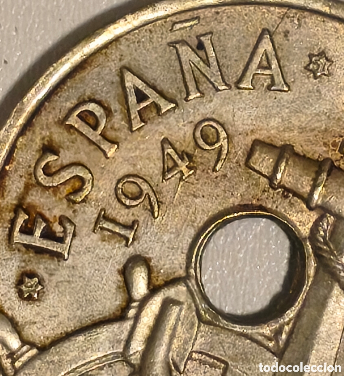 Monedas Franco: 50 C&Eacute;NTIMOS 1949 *51EBC - Foto 3