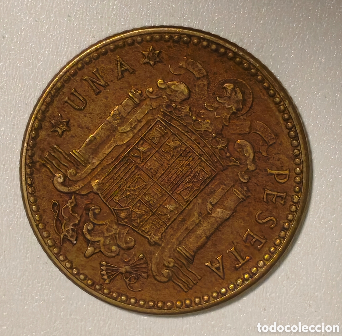 Monedas Franco: 1 PESETA 1947 *48 EBC - Foto 2