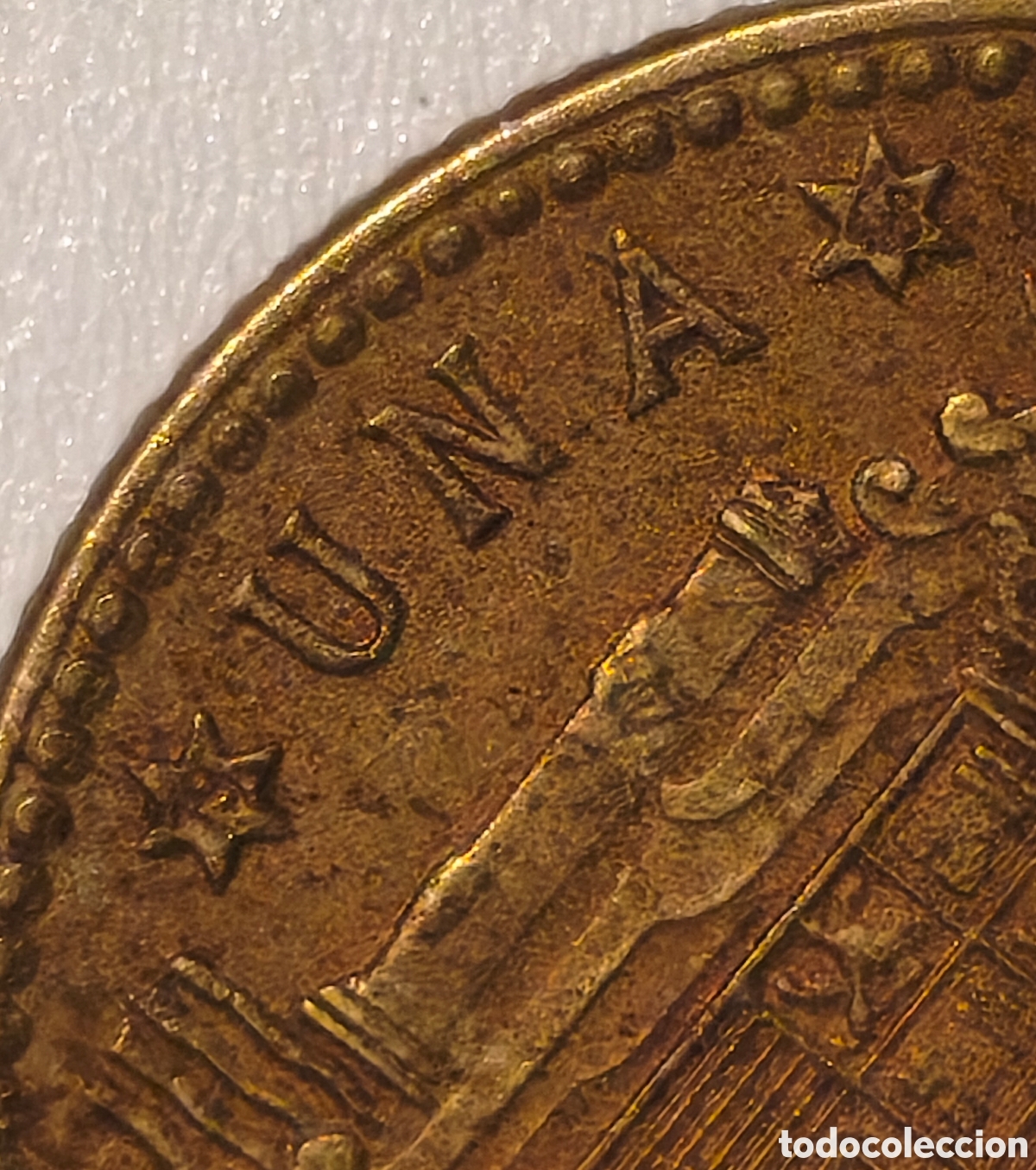 Monedas Franco: 1 PESETA 1947 *48 EBC - Foto 3