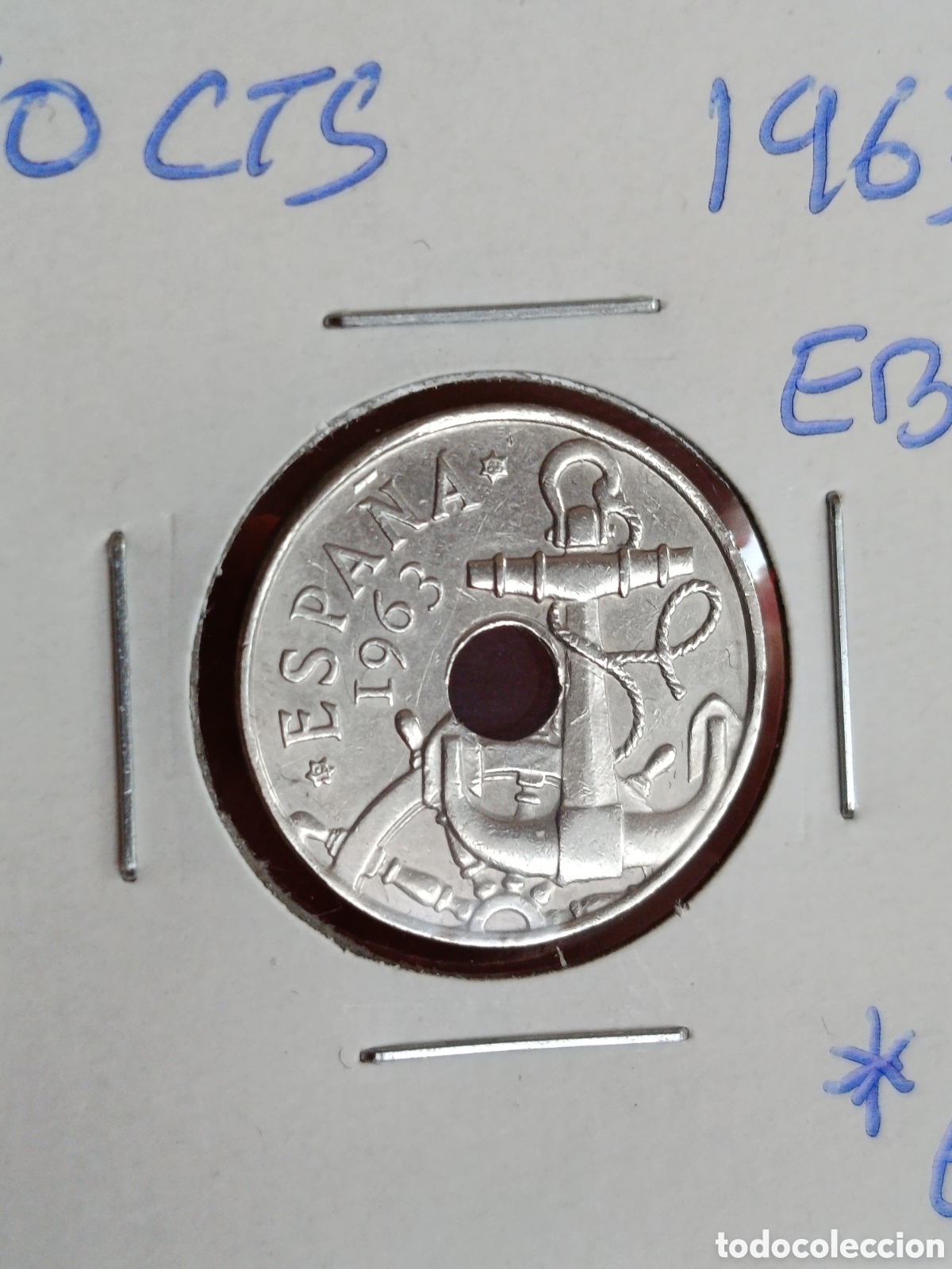 Monedas Franco: ESTADO ESPA&Ntilde;OL. 50 C&Eacute;NTIMOS DE 1963. *65* EBC.