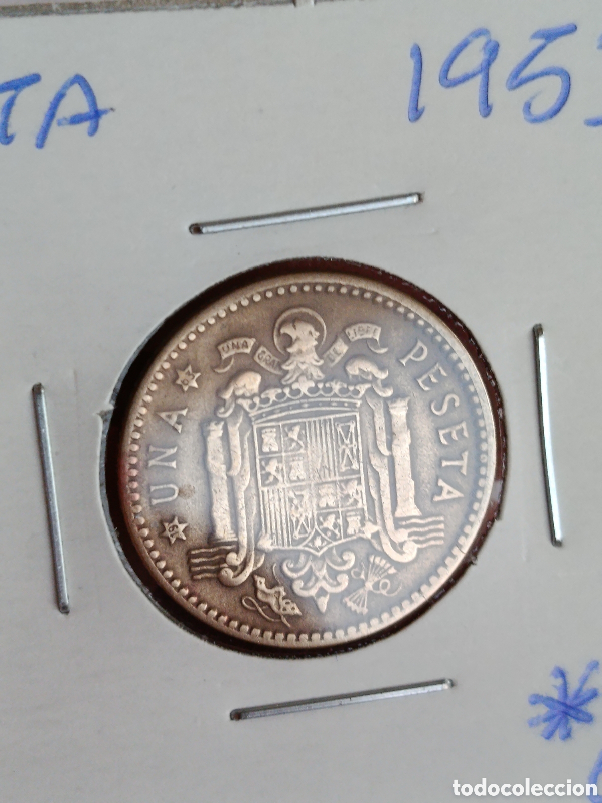 Monedas Franco: ESTADO ESPA&Ntilde;OL. 1 PESETA DE 1953. *63* BC+