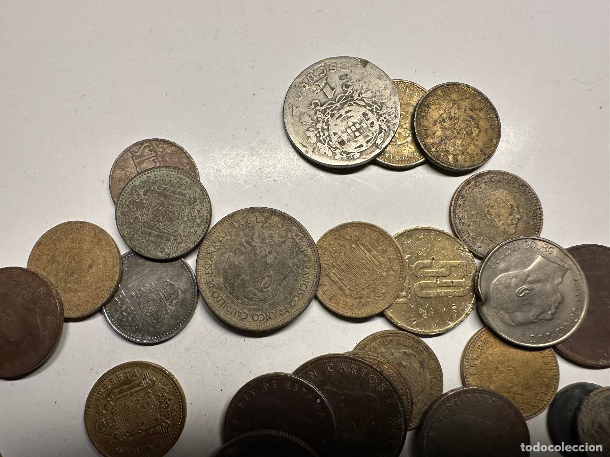 Monedas Franco: LOTE DE MONEDAS ANTIGUAS ESPA&Ntilde;OLAS - Foto 2