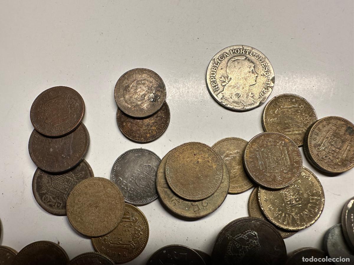 Monedas Franco: LOTE DE MONEDAS ANTIGUAS ESPA&Ntilde;OLAS - Foto 8