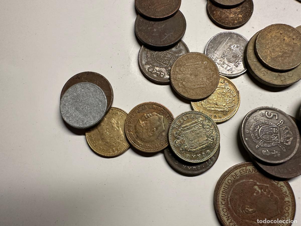 Monedas Franco: LOTE DE MONEDAS ANTIGUAS ESPA&Ntilde;OLAS - Foto 10