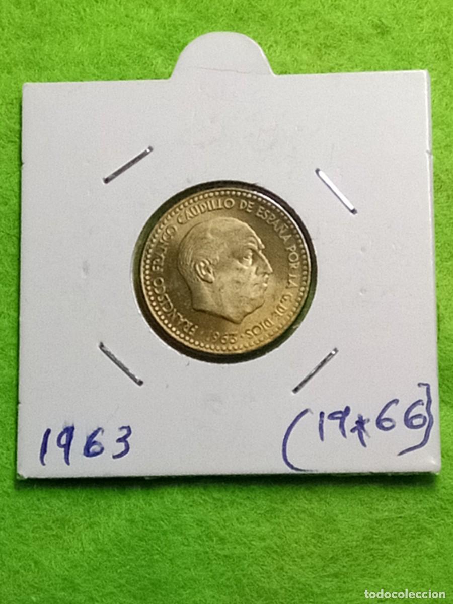 Monedas Franco: Monedas de 1 peseta francisco franco