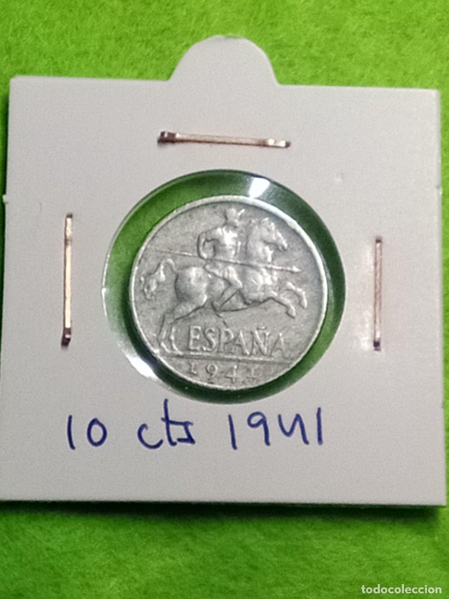 Monedas Franco: Monedas de 10 centimos peseta francisco franco