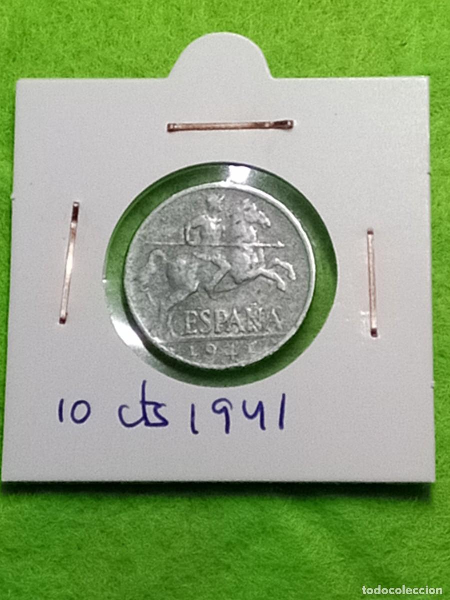 Monedas Franco: Monedas de 10 centimos peseta francisco franco