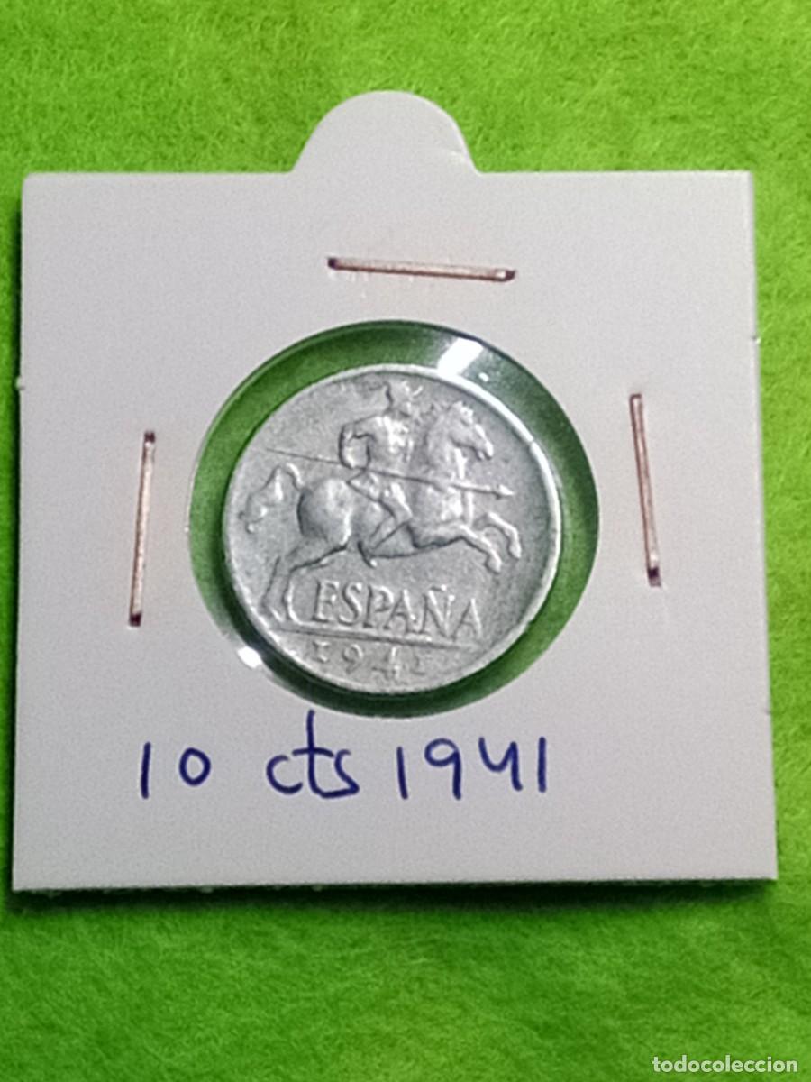 Monedas Franco: Monedas de 10 centimos peseta francisco franco