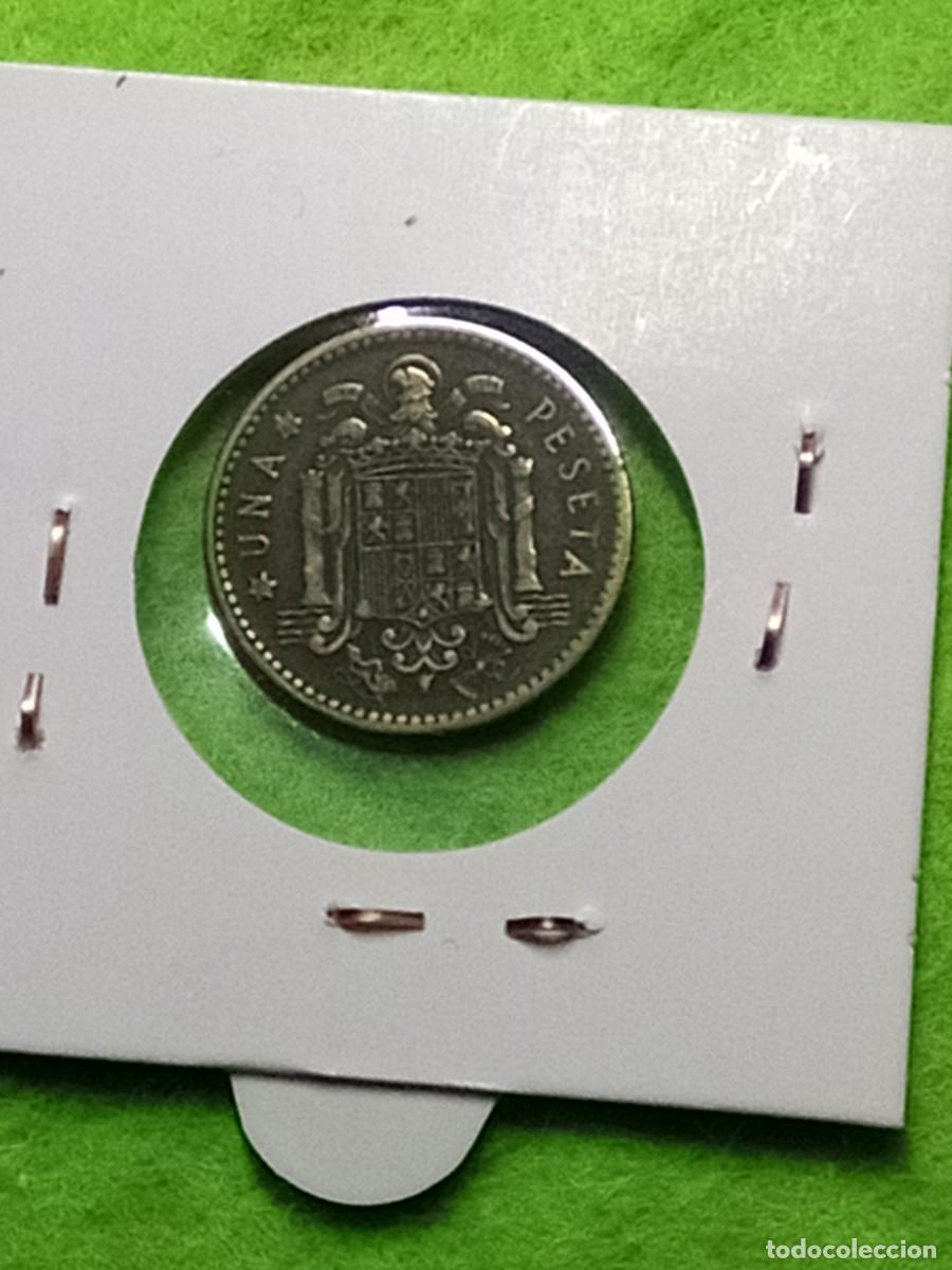 Monedas Franco: Monedas de 1 peseta espa&ntilde;ola