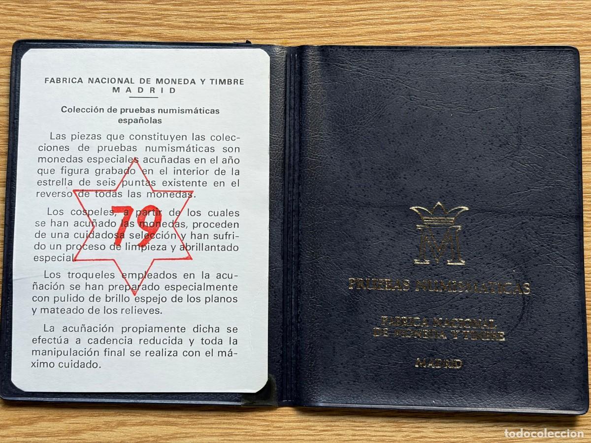 Monedas Franco: ESPA&Ntilde;A - Cartera colecci&oacute;n pruebas numism&aacute;ticas a&ntilde;o 1979 - FNMT