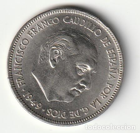 Monedas Franco: 10641 - MONEDA NUEVA GENERAL FRANCO DE 5 PTS-A&Ntilde;O 1949