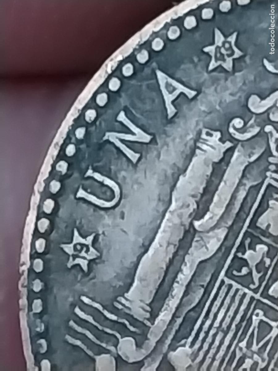 Monedas Franco: PESETA 1947 ESTRELLAS - 19 - 49 **-- *-* MONEDA ORIGINAL CIRCULADA ESTADO ESPA&Ntilde;OL