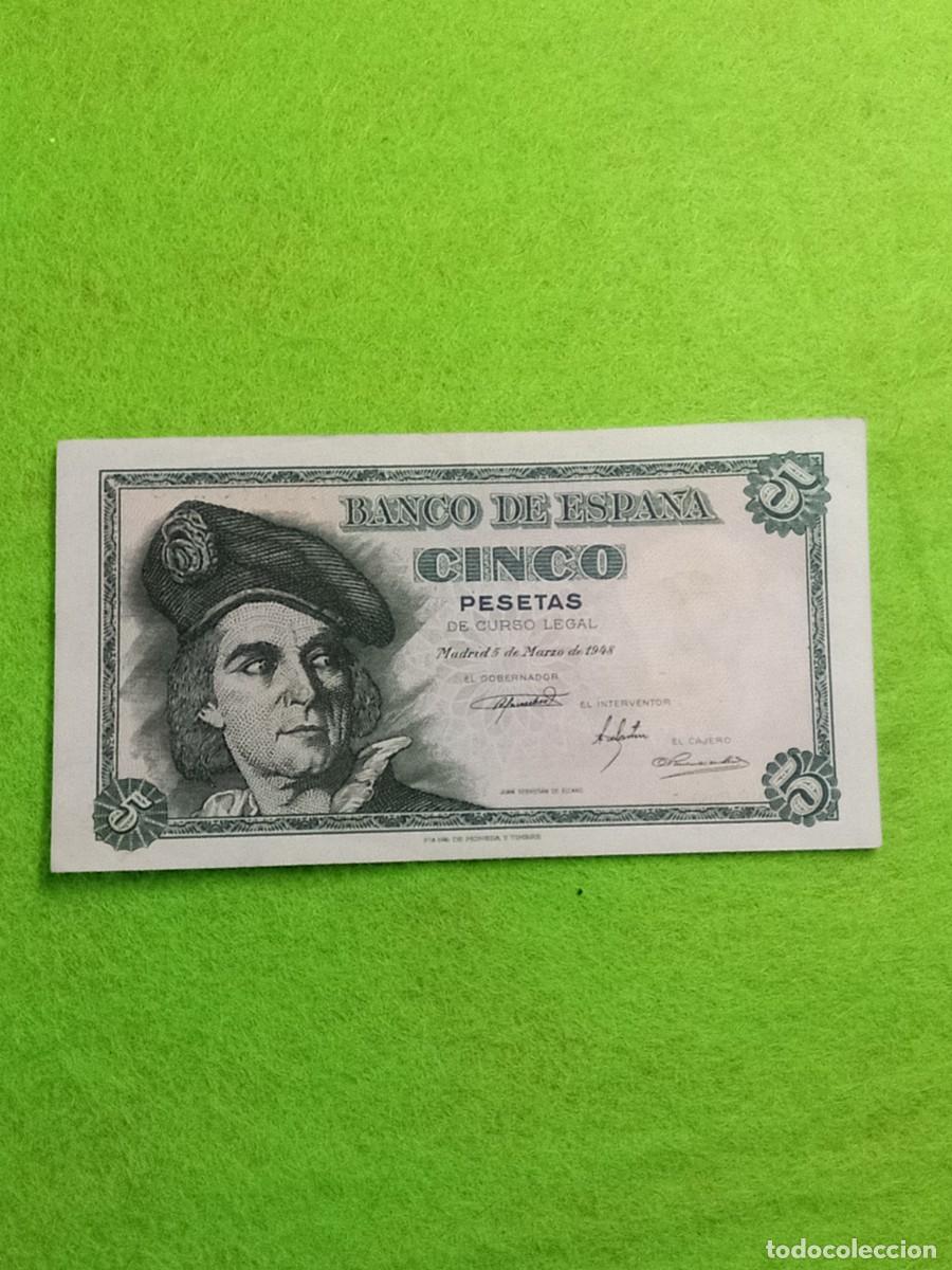 Monedas Franco: Billetes espa&ntilde;oles un billete original de Espa&ntilde;a