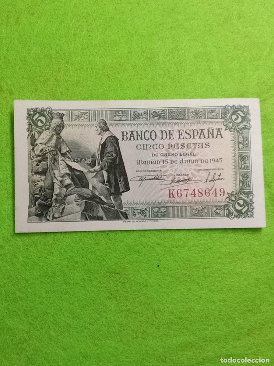 Monedas Franco: Billetes espa&ntilde;oles un billete original de Espa&ntilde;a