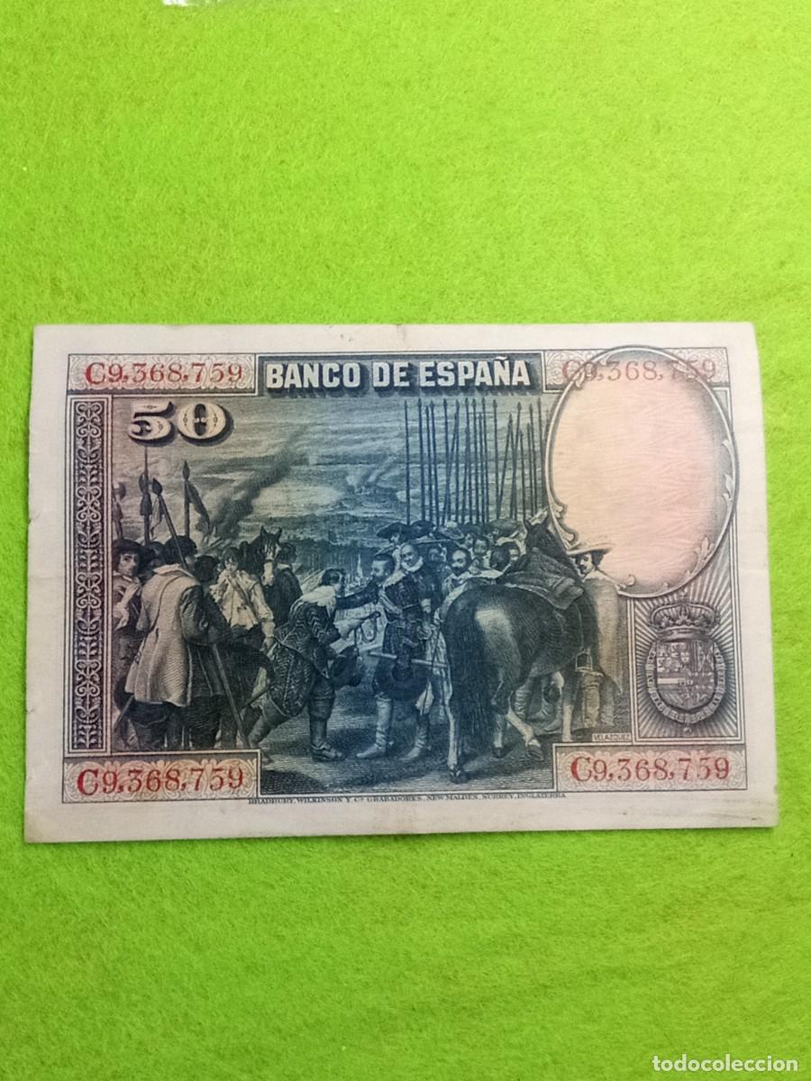 Monedas Franco: Billetes espa&ntilde;oles un billete original de Espa&ntilde;a