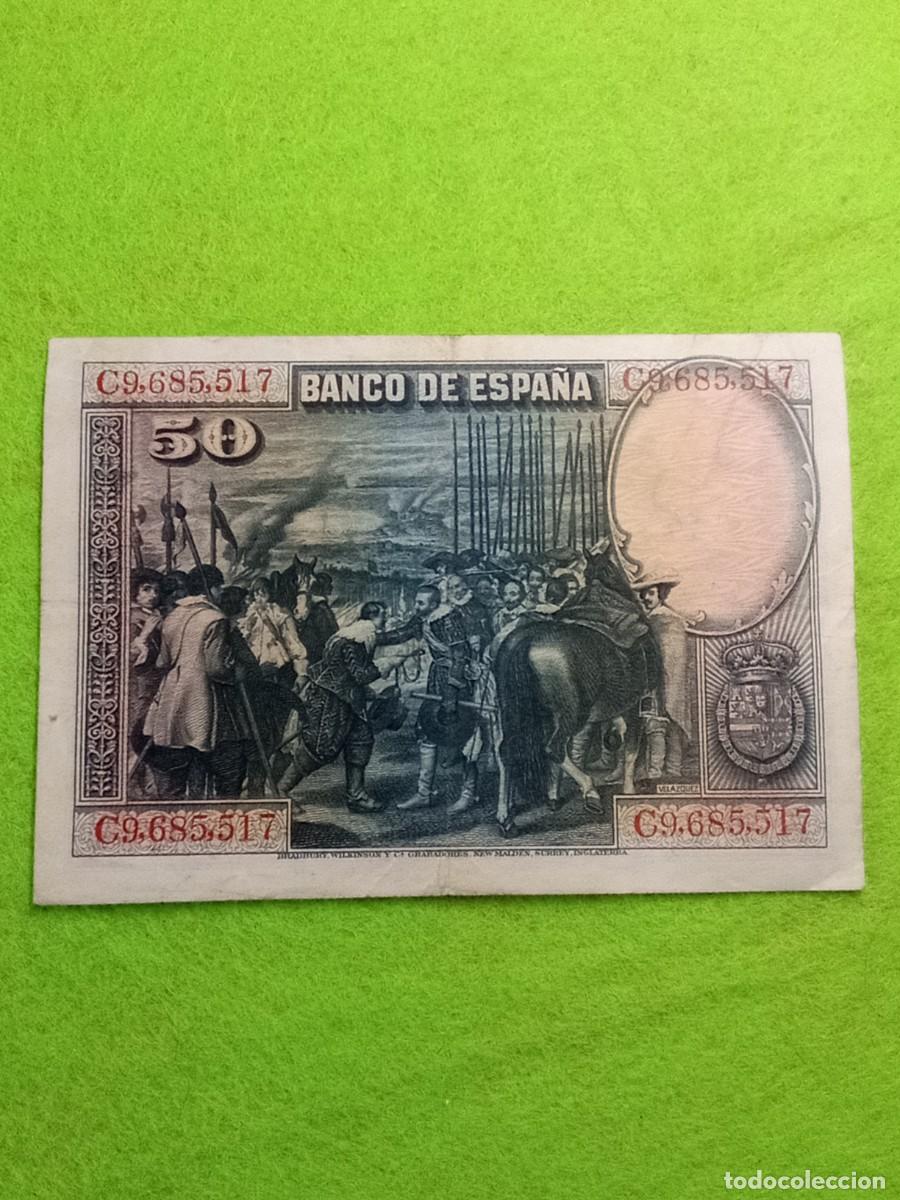 Monedas Franco: Billetes espa&ntilde;oles un billete original de Espa&ntilde;a