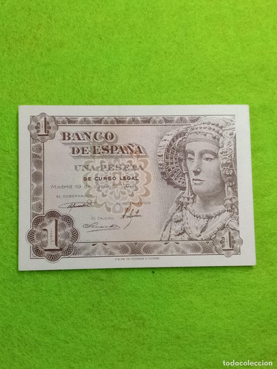 Monedas Franco: Billetes espa&ntilde;oles un billete original de Espa&ntilde;a