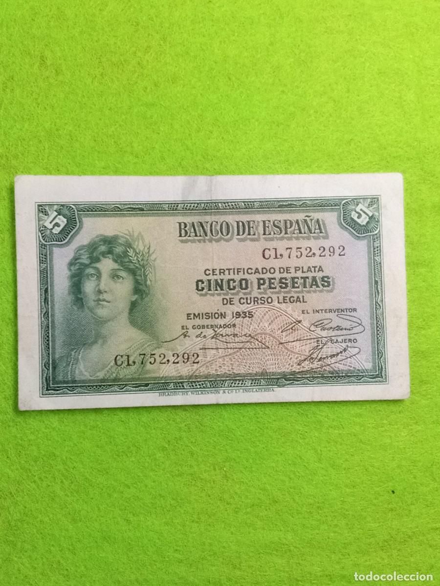 Monedas Franco: Billetes espa&ntilde;oles un billete original de Espa&ntilde;a