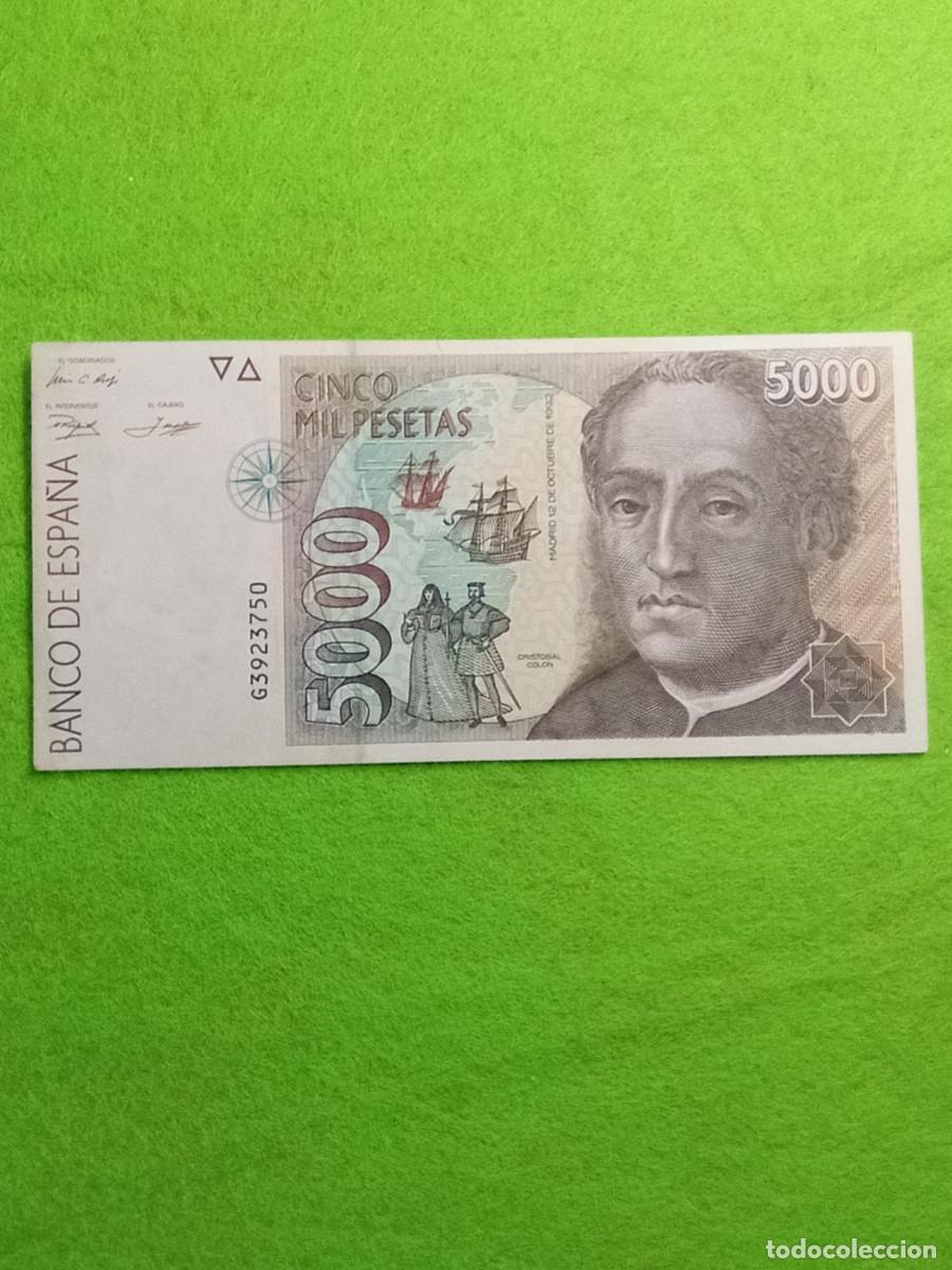 Monedas Franco: Billetes espa&ntilde;oles un billete original de Espa&ntilde;a