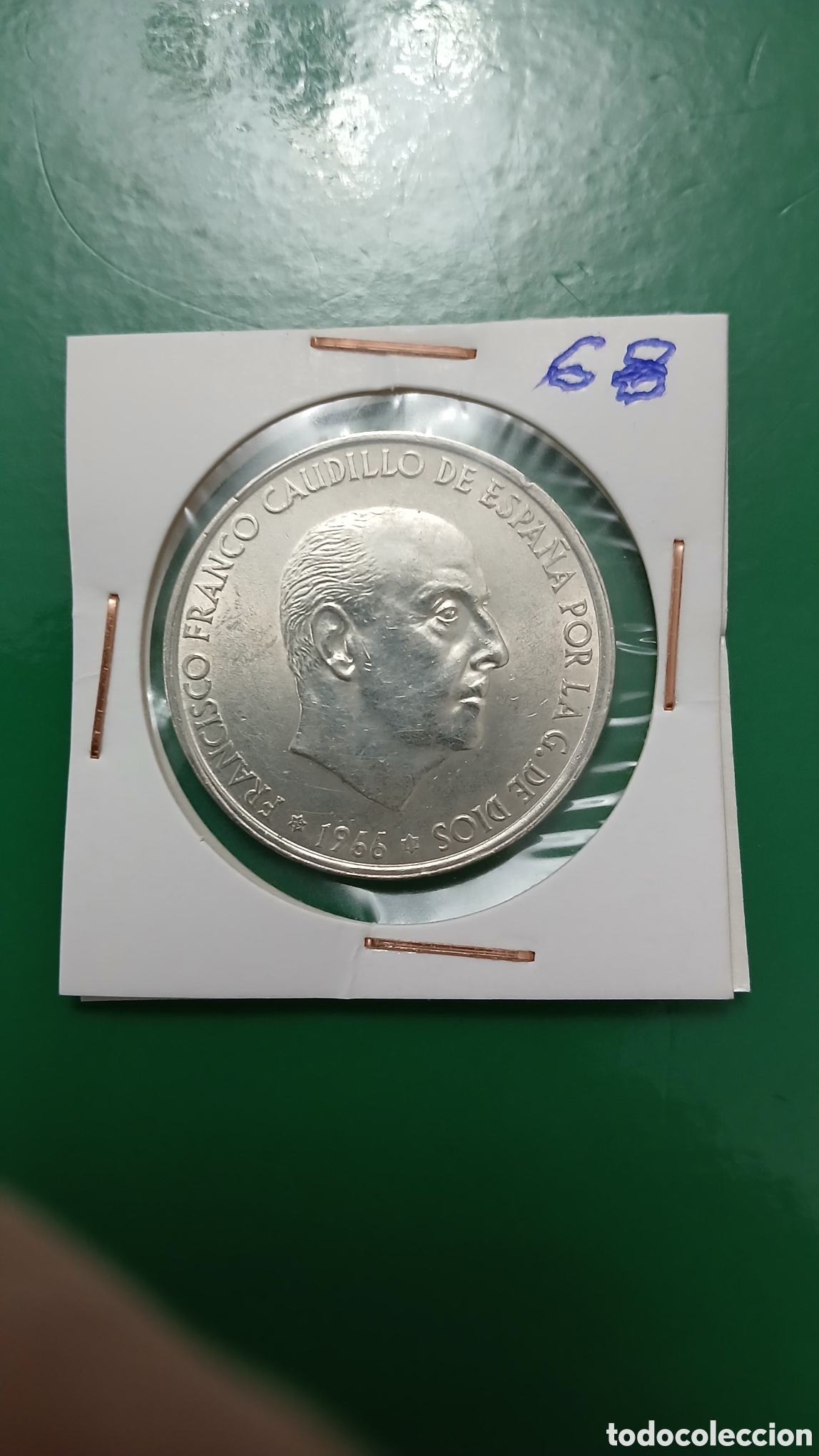 Monedas Franco: 100 PESETAS DE PLATA 1966*68 EBC+++