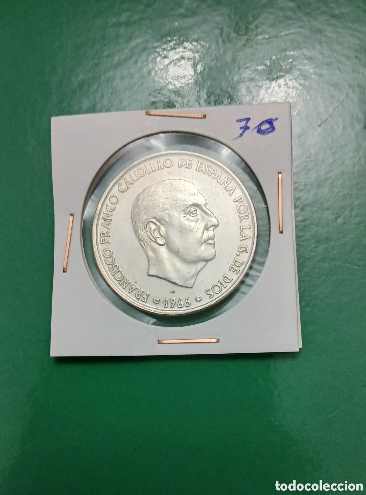 Monedas Franco: 100 PESETAS DE PLATA 1966*70 EBC+++