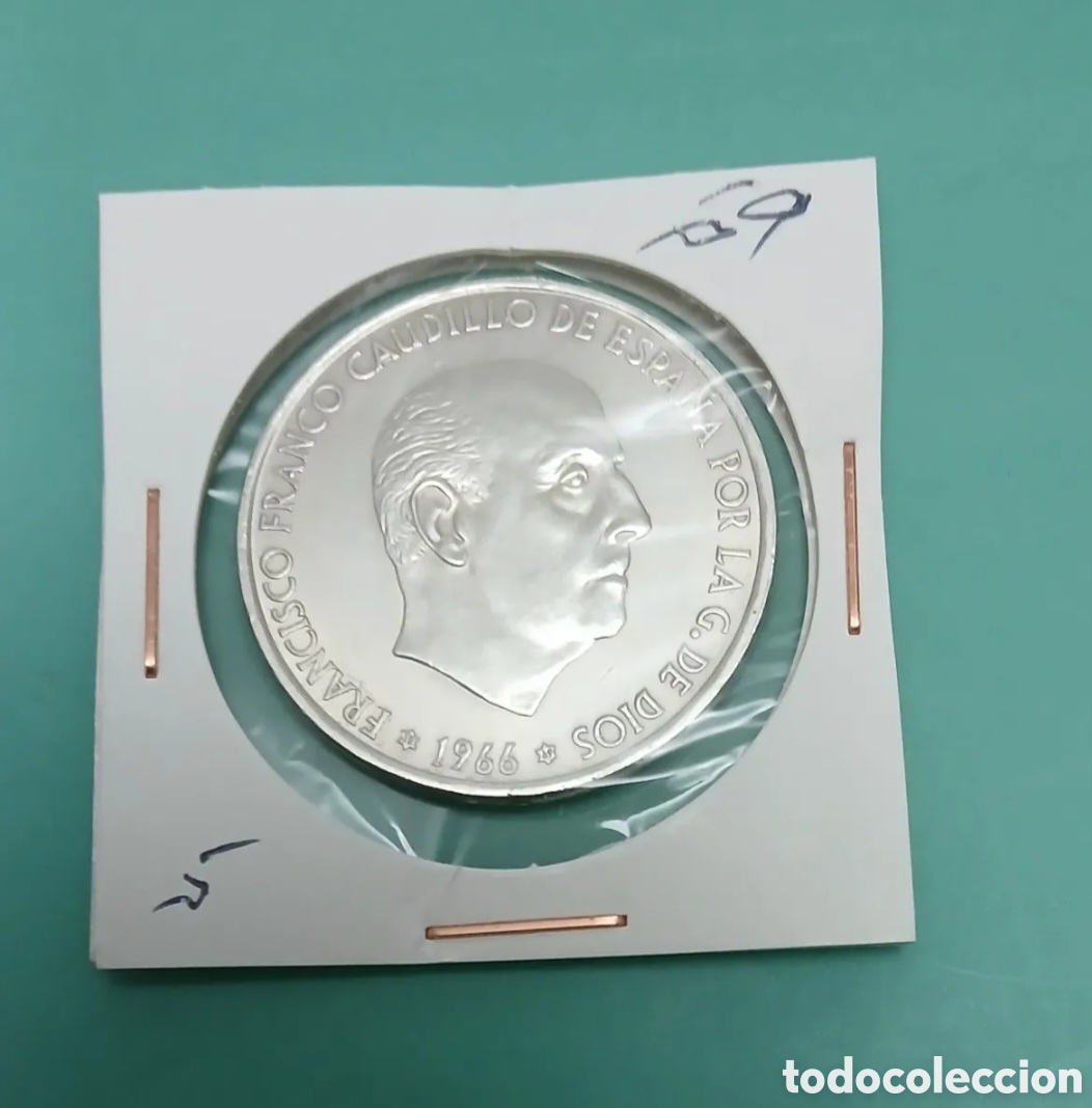 Monedas Franco: MONEDA DE PLATA 100 PESETAS 1966*69 S/C