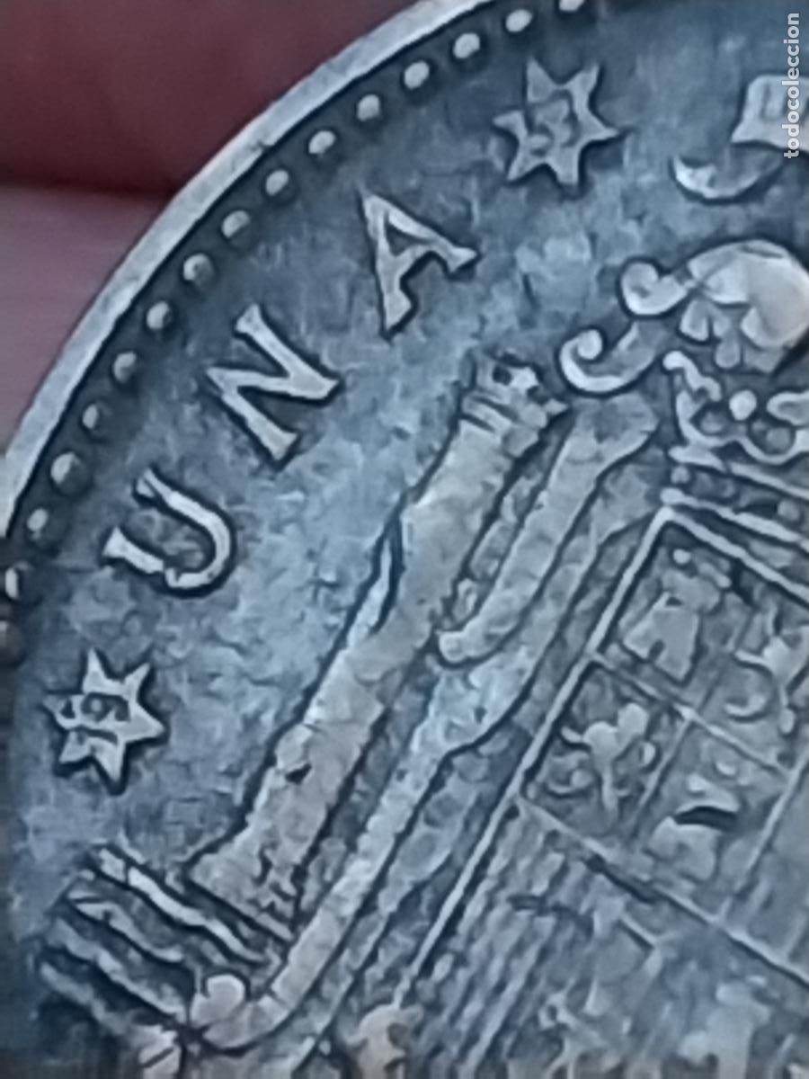 Monedas Franco: 1947 PESETA PTA ESTRELLAS 19 53 MONEDA ESTADO ESPA&Ntilde;OL ORIGINAL CIRCULADA ..**--