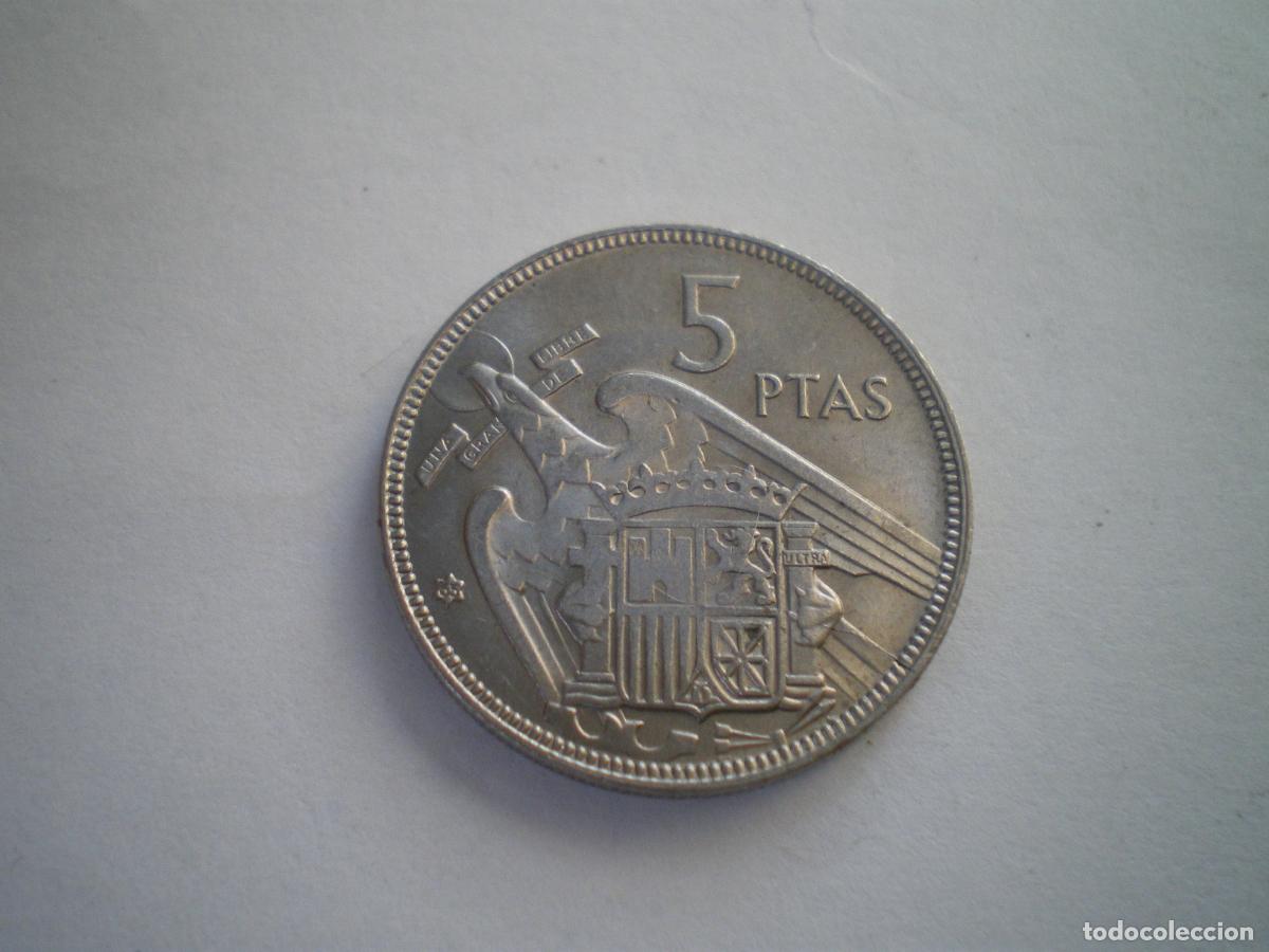 Monedas Franco: 5 PESETAS 1957, 19-65, FRANCO