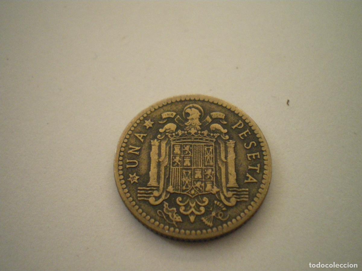 Monedas Franco: 1 PESETA 1947, 19-48, FRANCO
