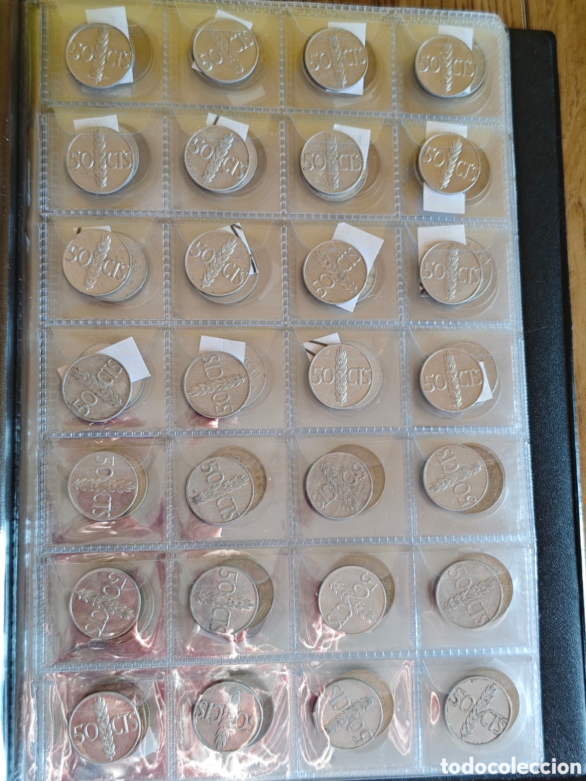 Monedas Franco: 28 monedas 50 c&eacute;ntimos 1966 - Foto 4