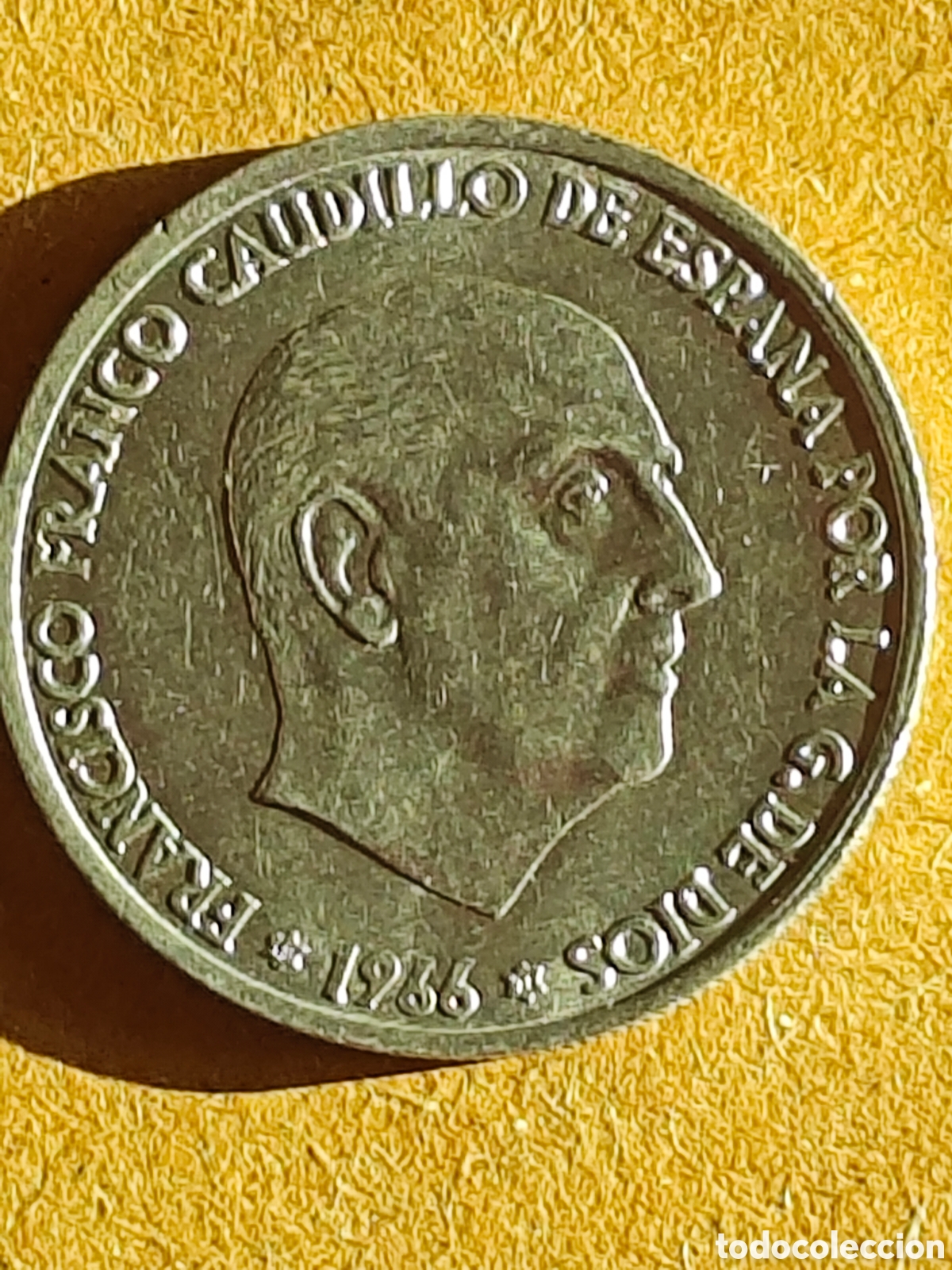 Monedas Franco: 28 monedas 50 c&eacute;ntimos 1966