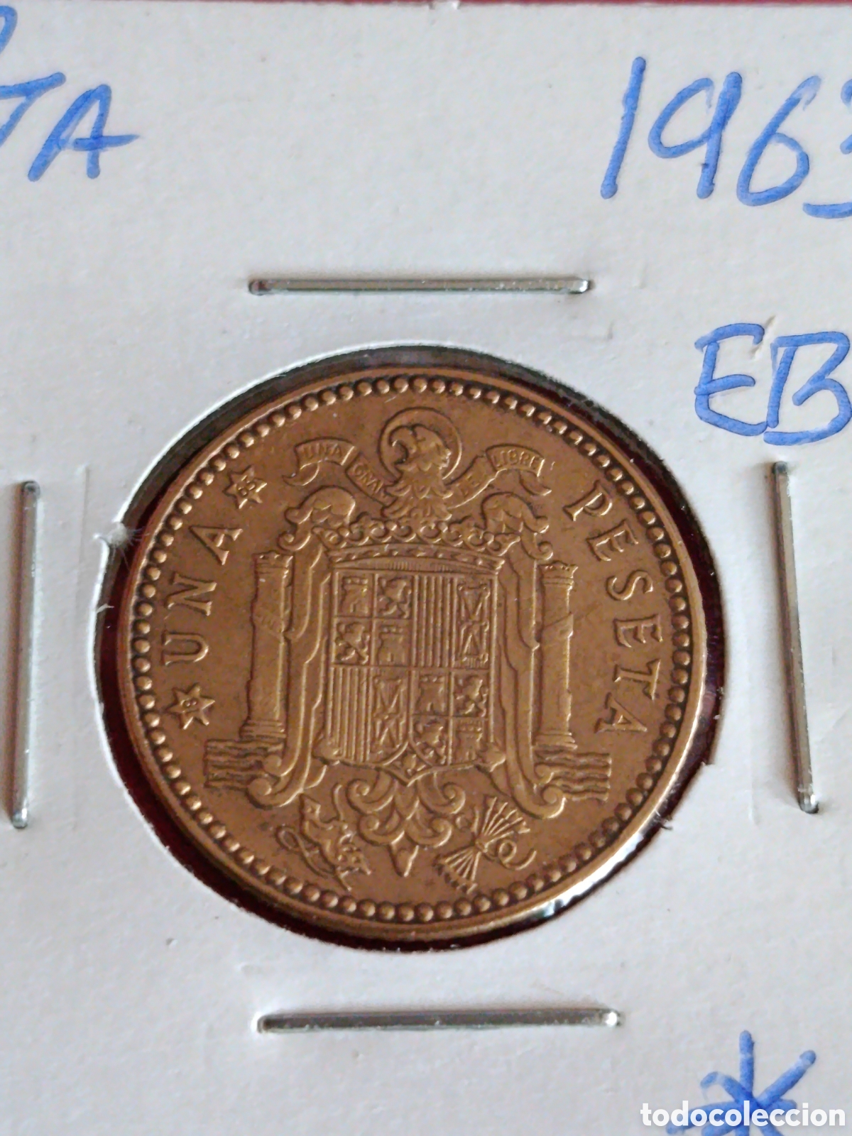 Monedas Franco: ESTADO ESPA&Ntilde;OL. 1 PESETA DE 1963. *65* EBC.