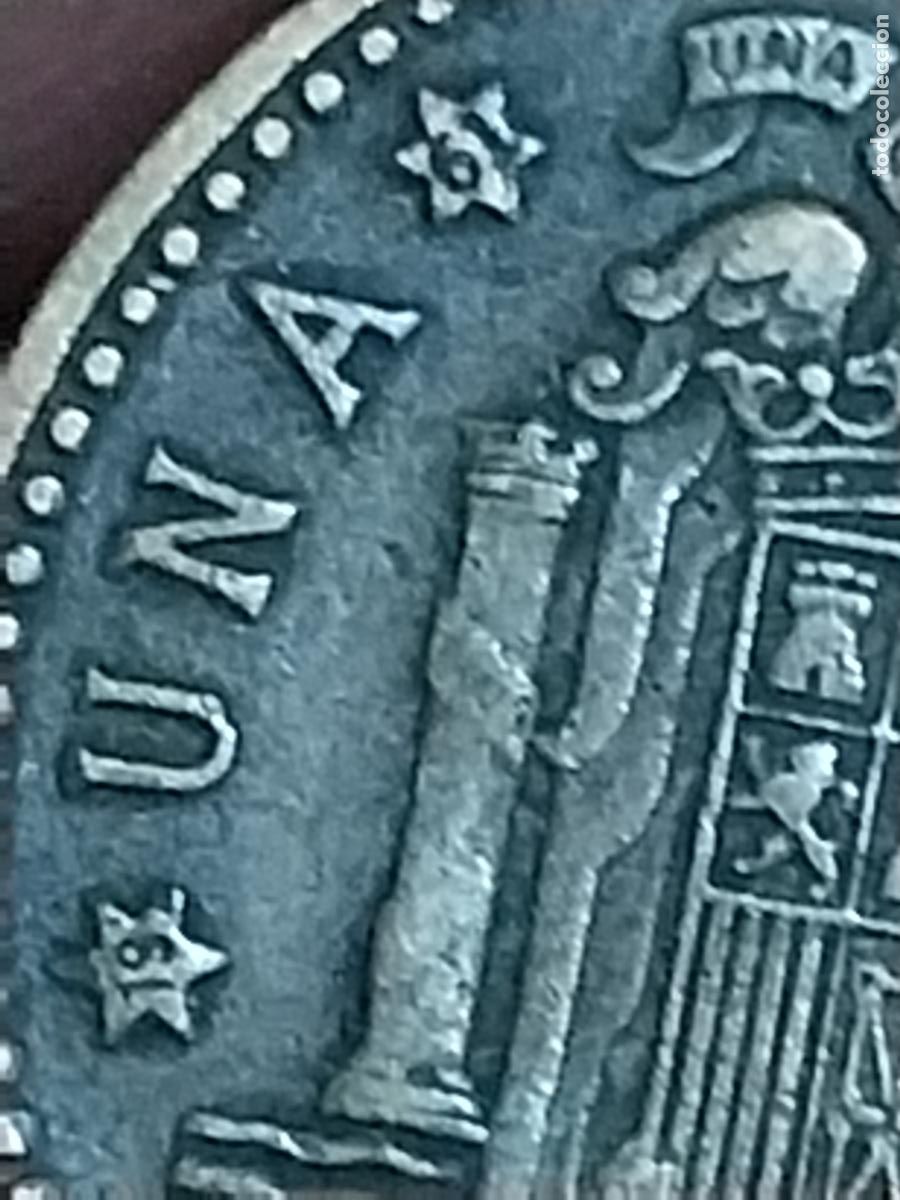 Monedas Franco: 1953 PESETA PTA ESTRELLAS 19 61 MONEDA ESTADO ESPA&Ntilde;OL ORIGINAL CIRCULADA -**+++