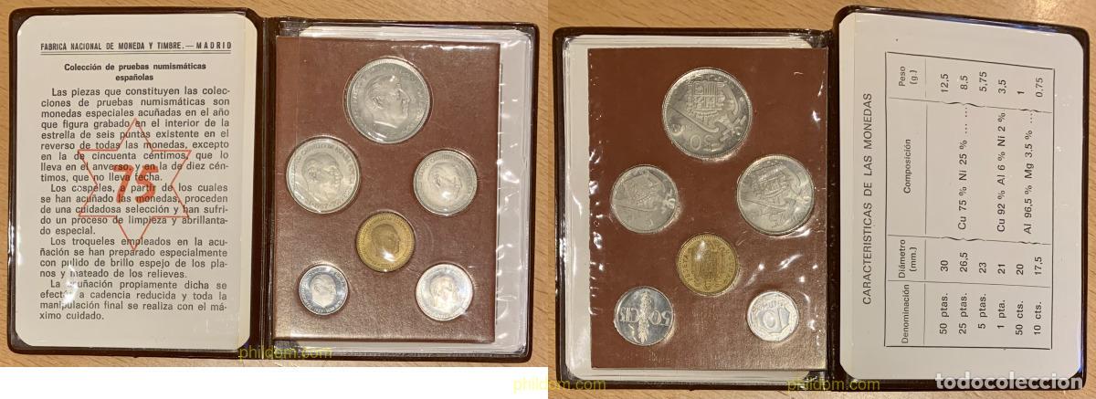 Monedas Franco: 2717 ESPA&Ntilde;A 1975 CARTERA OFICIAL 1975 *75 - FRANCO