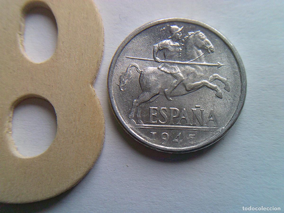 Monedas Franco: Moneda de 10 c&eacute;ntimos Franco 1945 - Foto 1