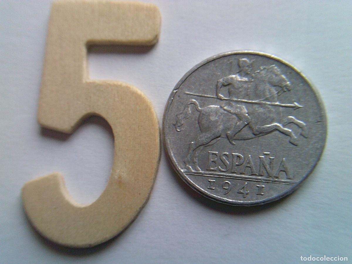 Monedas Franco: Moneda de 10 c&eacute;ntimos Franco 1941 Jinete Iberico