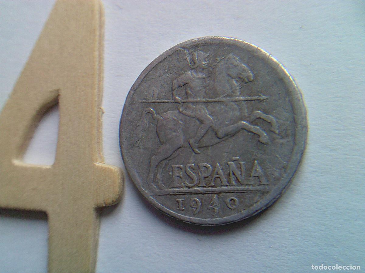 Monedas Franco: Moneda de 10 c&eacute;ntimos Franco 1940 Jinete Iberico