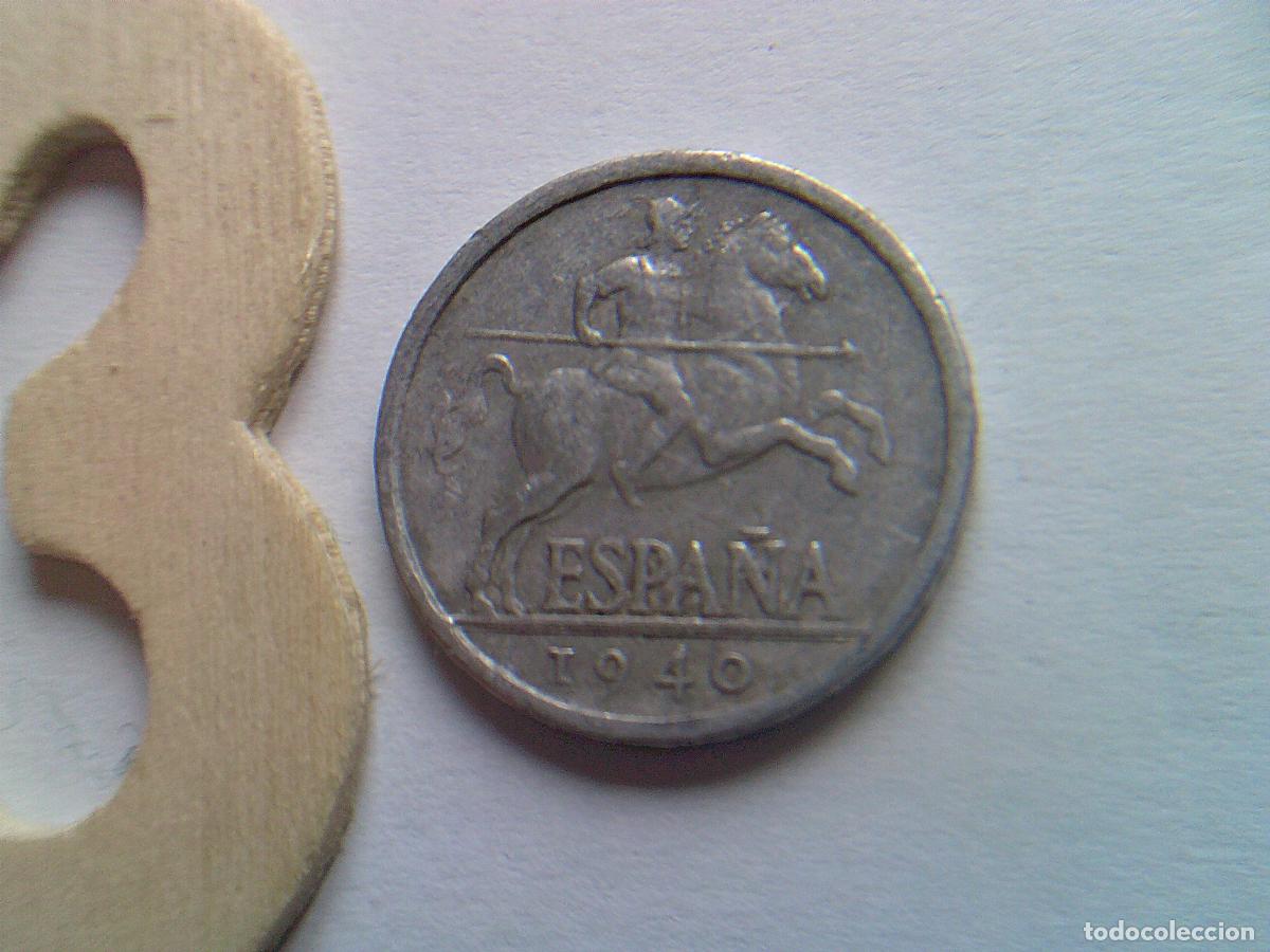 Monedas Franco: Moneda de 5 c&eacute;ntimos Franco 1940 Jinete Iberico
