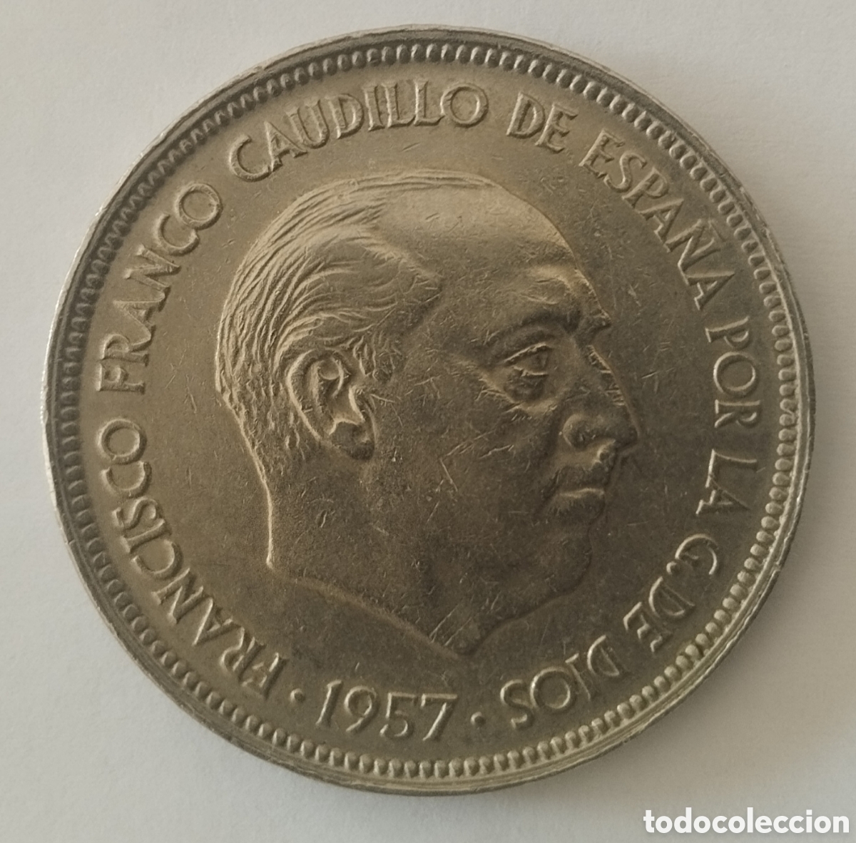 Monedas Franco: MONEDA DE 50 PESETAS FRANCO 1947 ESTRELLA 60 (FOTO) BONITA