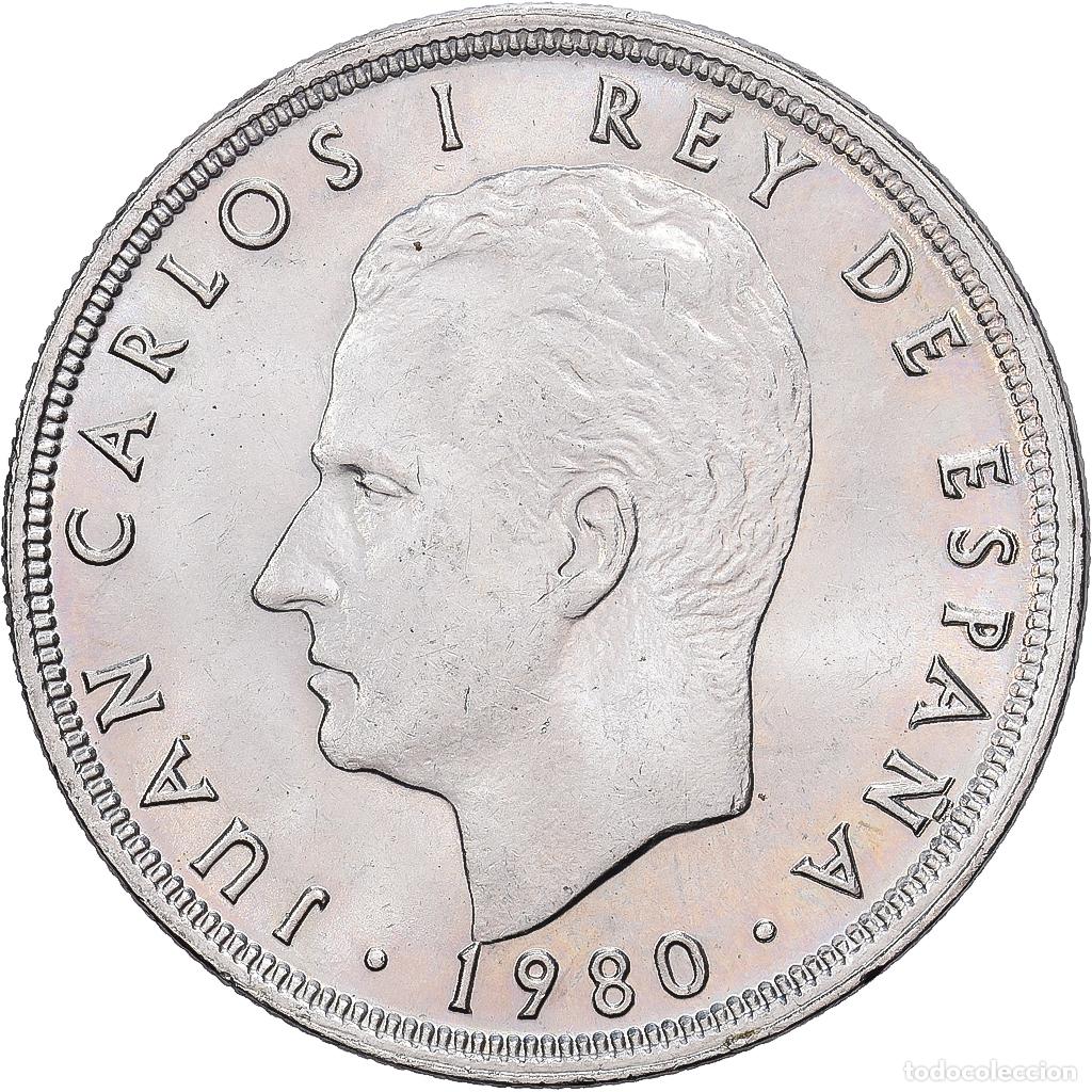 Monedas Franco: [#1513228] Espa&ntilde;a, Juan Carlos I, 5 Pesetas, 1980, Cobre - n&iacute;quel, MBC+, KM:817