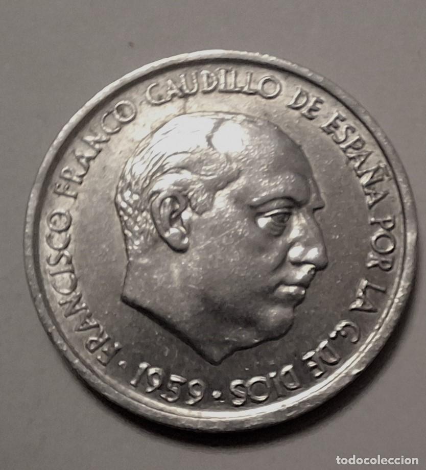 Monedas Franco: ESPA&Ntilde;A - MONEDA 10 CENTIMOS DEL A&Ntilde;O 1959 - FRANCO - BIEN CONSERVADA