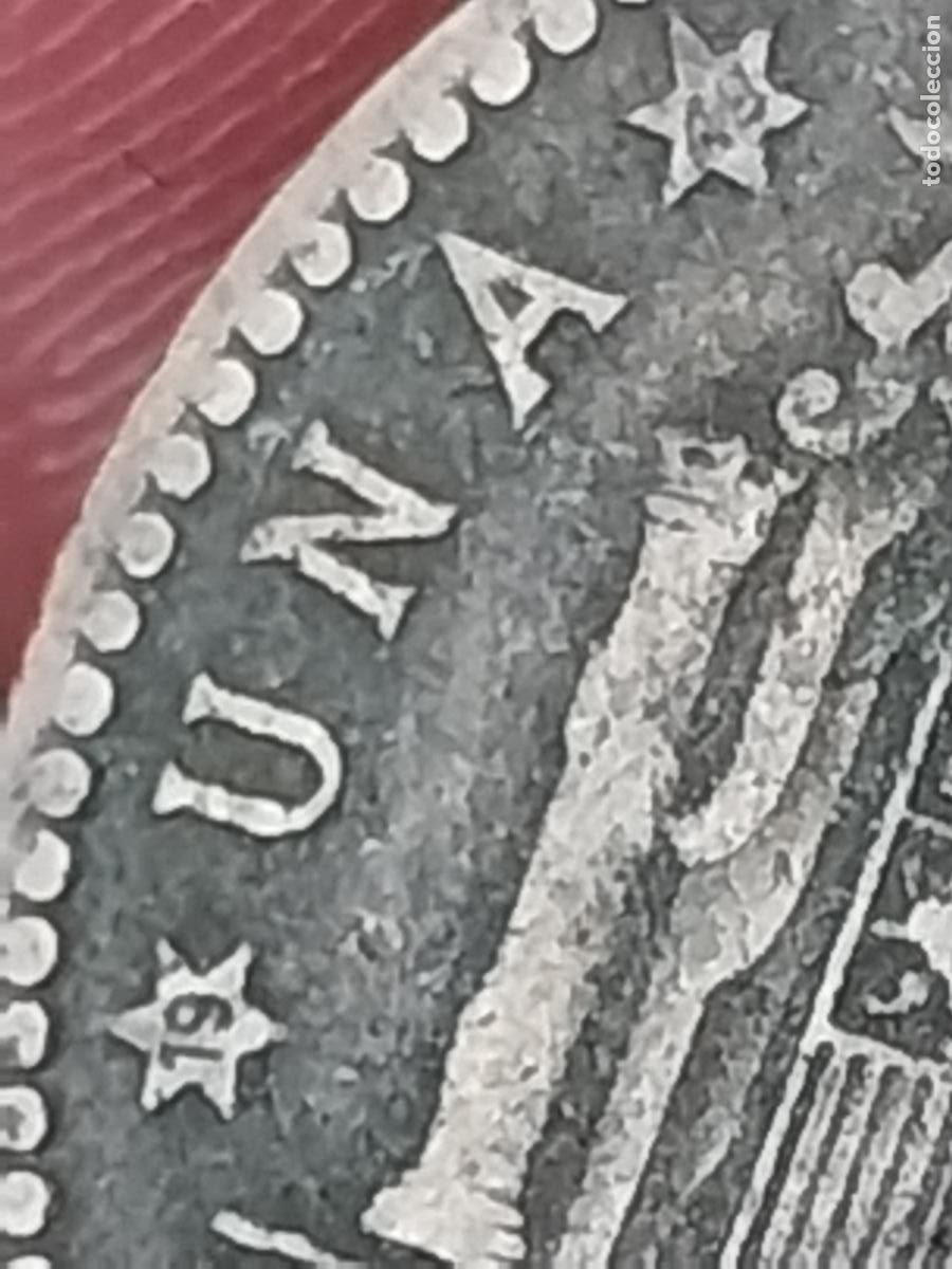 Monedas Franco: PESETA 1947 ESTRELLAS 19 49 --&acute;__-- ** MONEDA ORIGINAL CIRCULADA ESTADO ESPA&Ntilde;OL