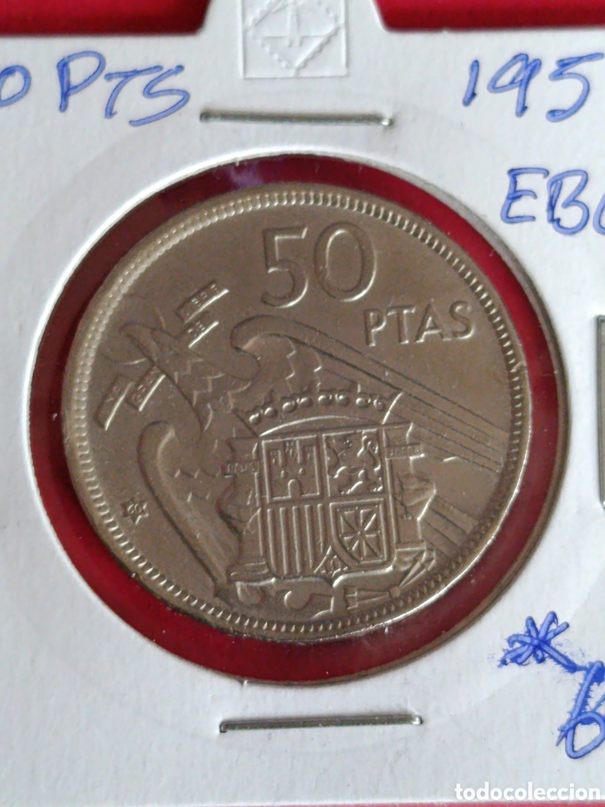 Monedas Franco: ESTADO ESPA&Ntilde;OL. 50 PESETAS DE 1957*60* EBC