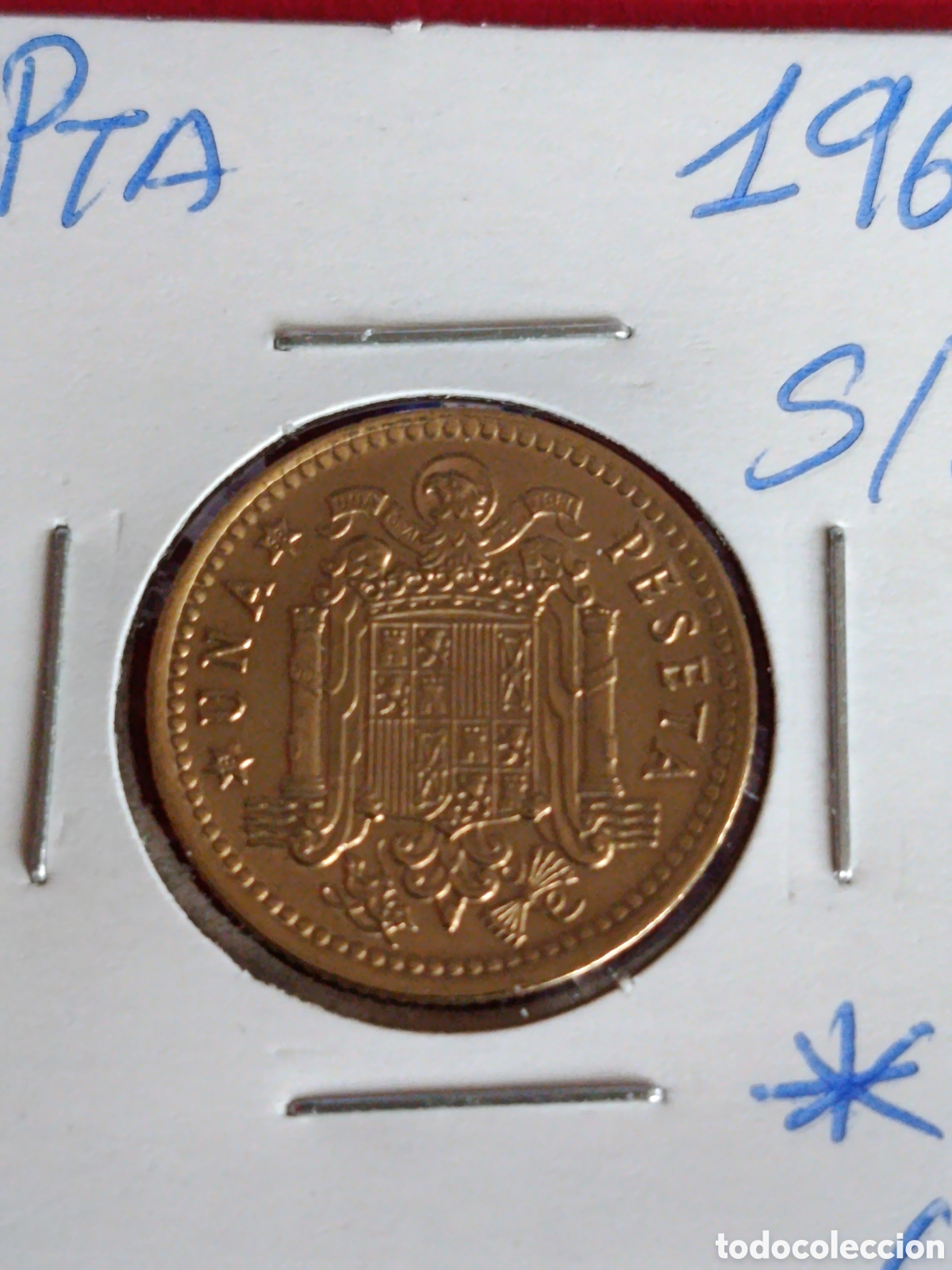 Monedas Franco: ESTADO ESPA&Ntilde;OL. 1 PESETA DE 1966*68*S/C
