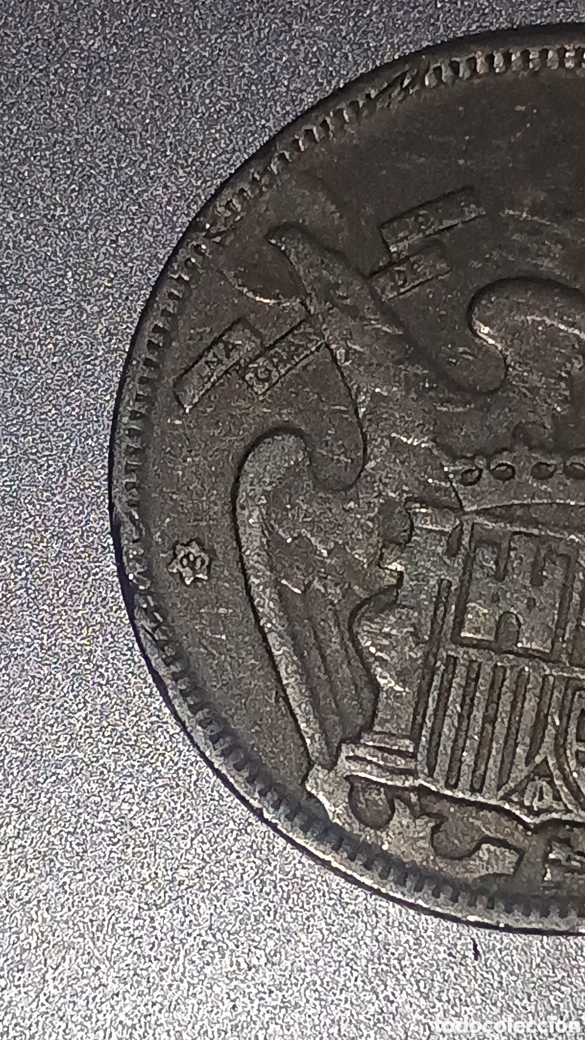 Monedas Franco: Monedas 5 pesetas 1957 estrella 60