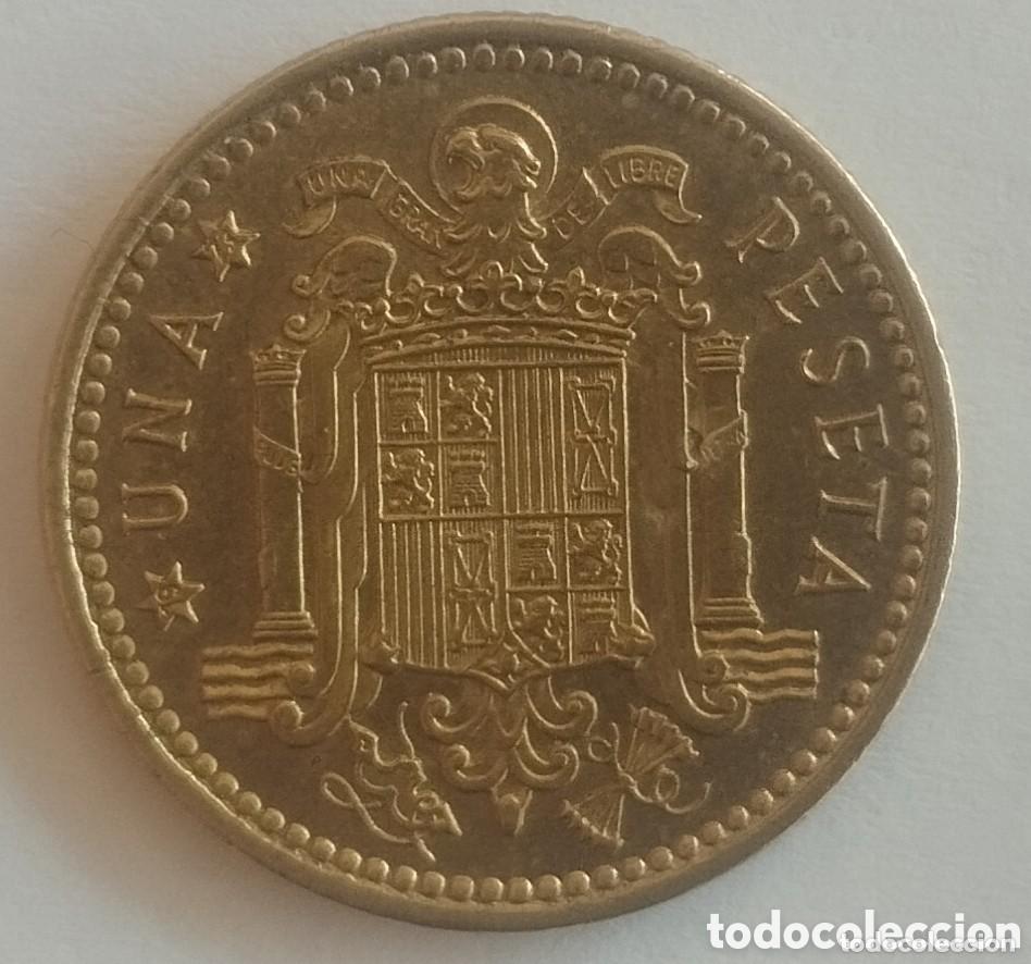 Monedas Franco: MONEDA DE 1 PESETA FRANCO 1966 ESTRELLA 73 (FOTO)